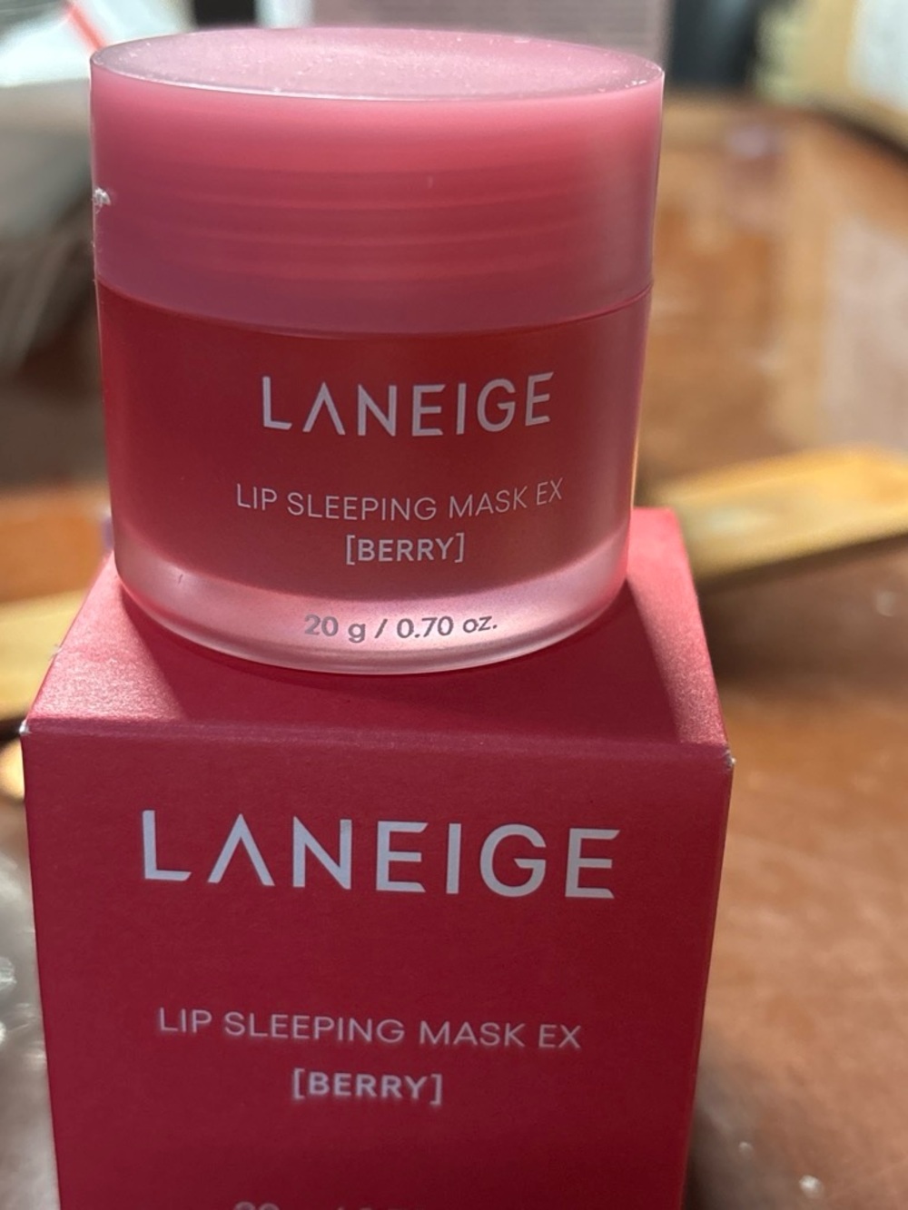 LANEIGE Lip Sleeping Mask EX - Berry Pink